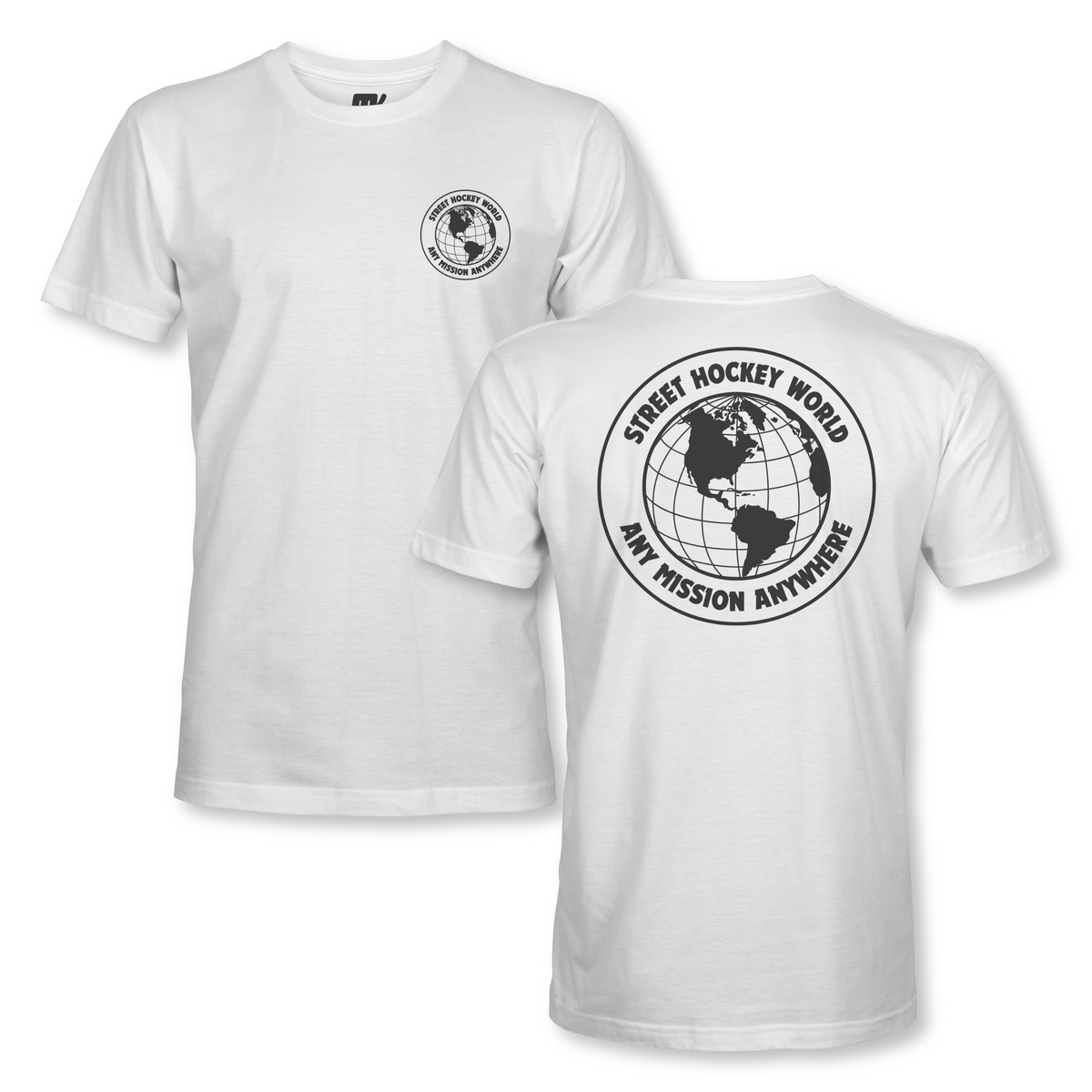 【HOCKEY】 VICTORY TEE WHITE STREET_HOCKEY_WORLD_FRONT_AND_
