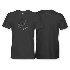 Wheel Talk Hockey Camo Logo T-shirt