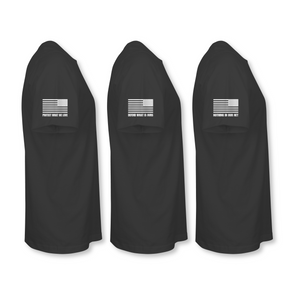 Goalie Creed Flag T-shirt 3 Pack