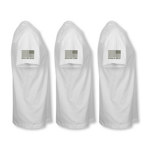 Goalie Creed Flag T-shirt 3 Pack