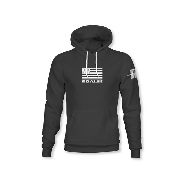 American Flag Goalie Hoodie