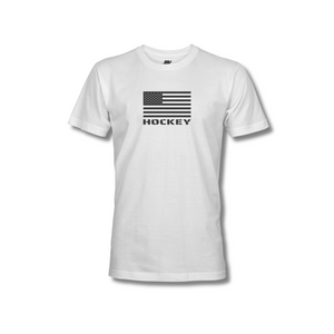 American Flag Hockey T-shirt