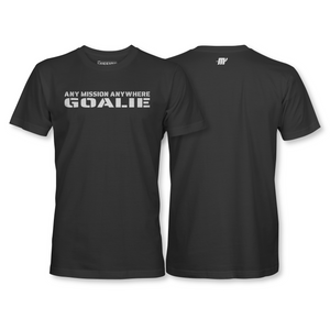 Any Mission Anywhere Goalie T-shirt