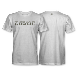 Any Mission Anywhere Goalie T-shirt