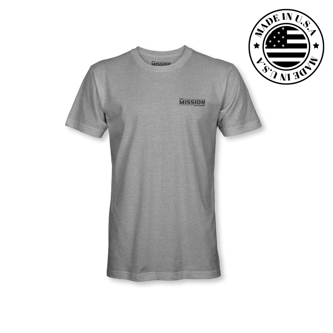 Classic Left Chest T-shirt – Any Mission Anywhere