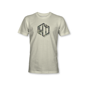 Wheel Talk Hockey Camo Logo T-shirt