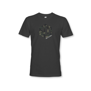 Wheel Talk Hockey Camo Logo T-shirt